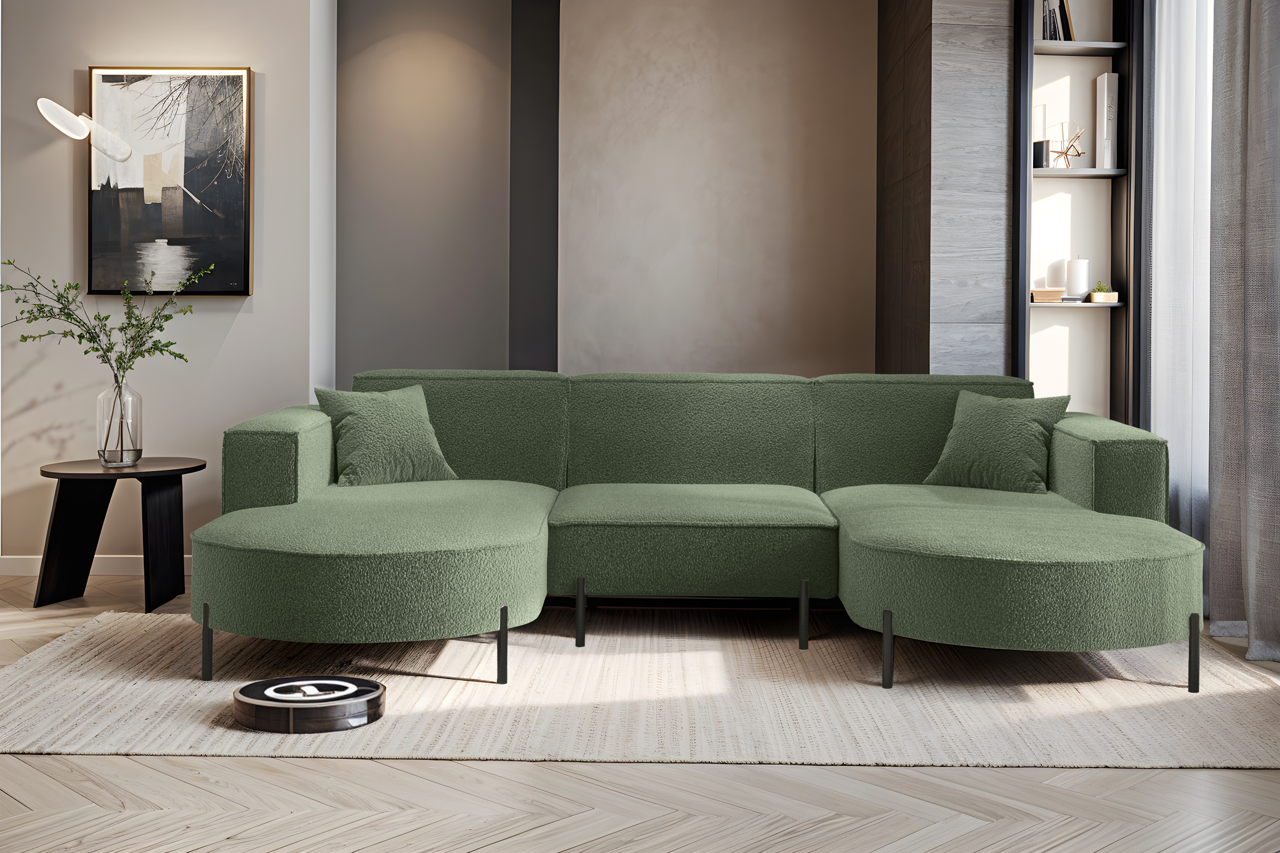 Parma U Hills Ecksofa U-Form